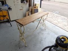table jardin fer forgé