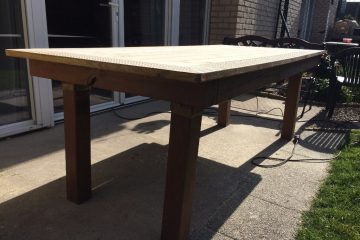 table jardin haute