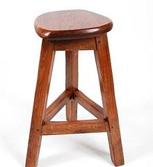 tabouret bar dossier