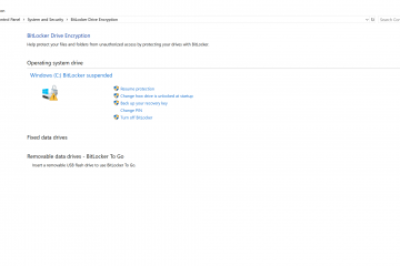 windows 10 pro bitlocker